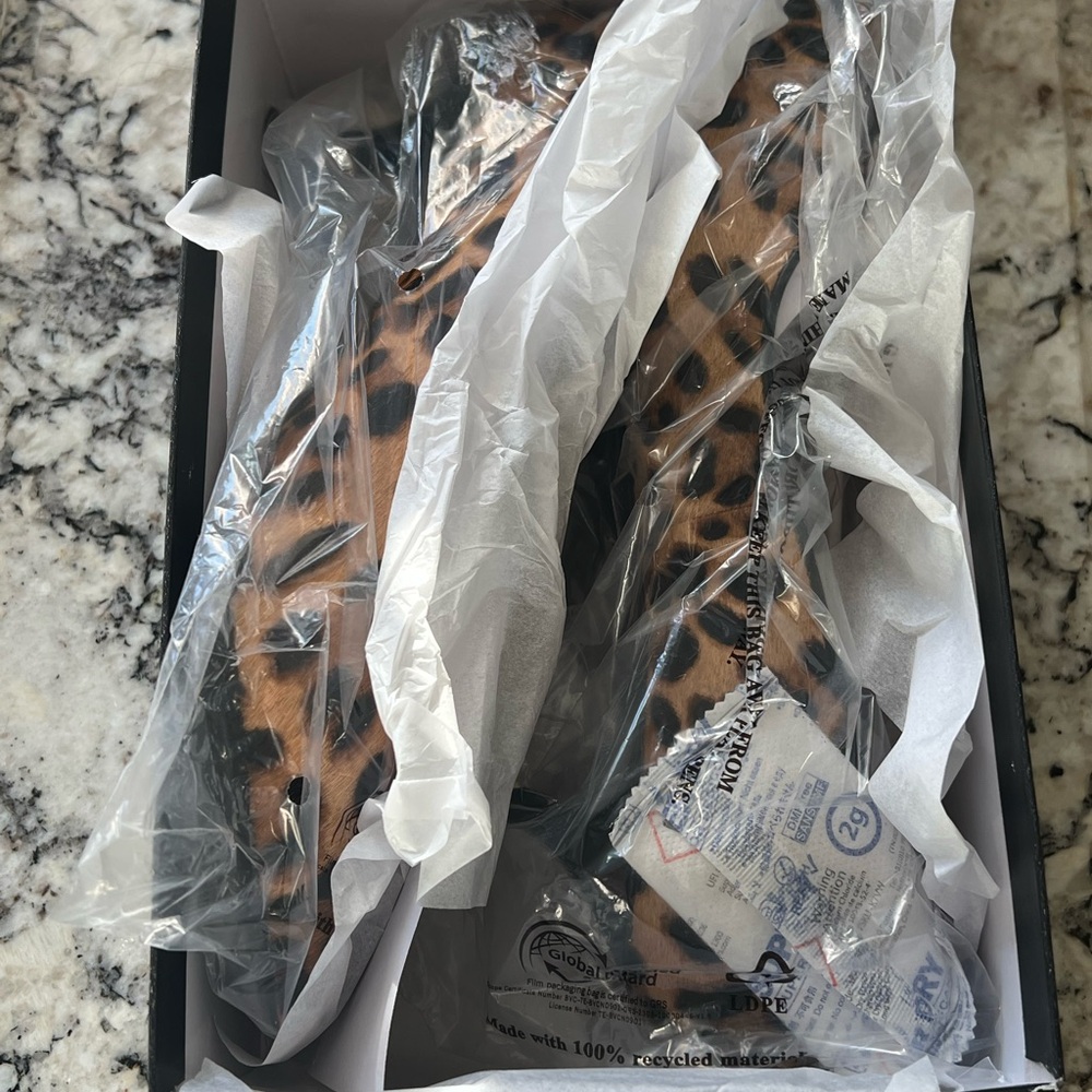 Nine West Ariel’s Leopard Print Pointed Toe Kitten Heel Pumps - Women - Picture 9 of 11